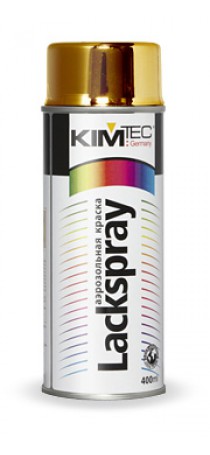 Краска-спрей аэрозольная KIM TEC 400 мл металлик латунь/медь 11-01-07