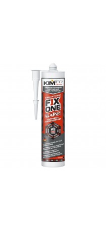Жидкая резина KIM TEC "КлейВсё" FIX ONE 405 г MS клей-герметик FIX ONE цвет черный 03-04-07